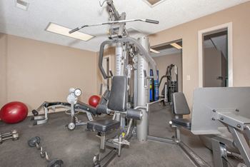 State Of The Art Fitness Facility at Millcreek Woods Apartments, Olathe, Kansas