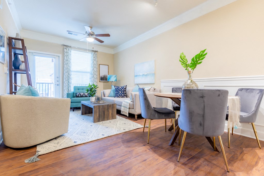 Dining And Kitchen at The Residences at Bluhawk Apartments, Kansas, 66085