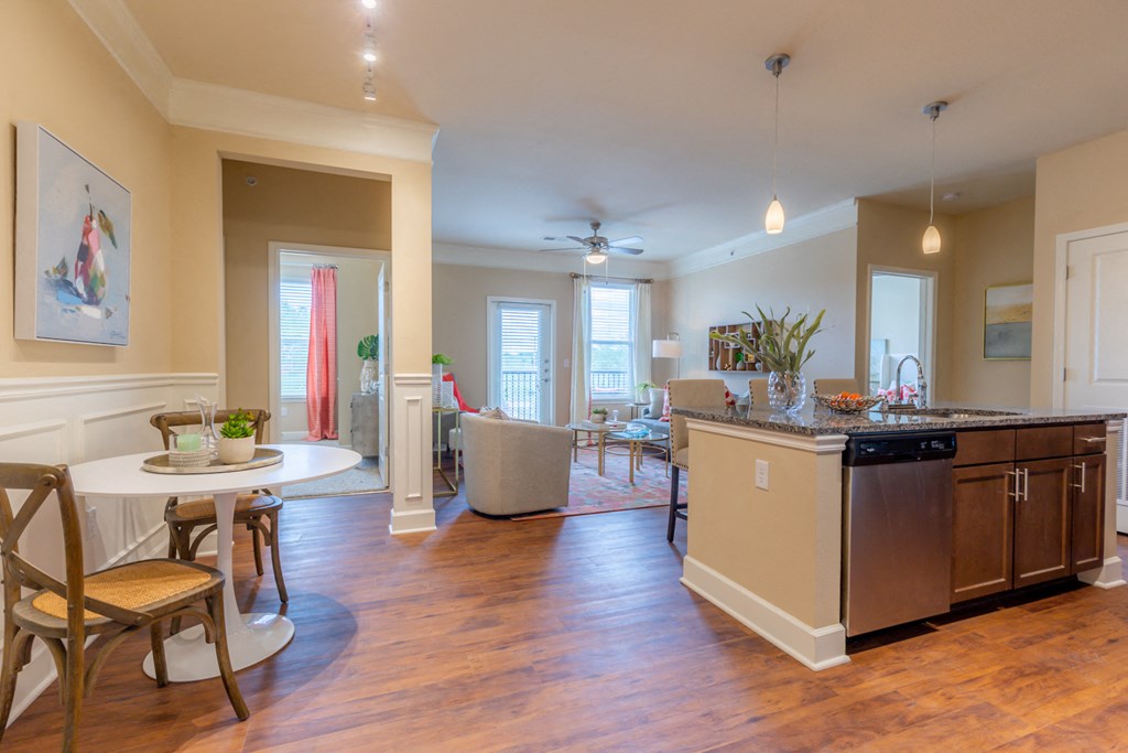 Eat In Kitchen at The Residences at Bluhawk Apartments, Kansas