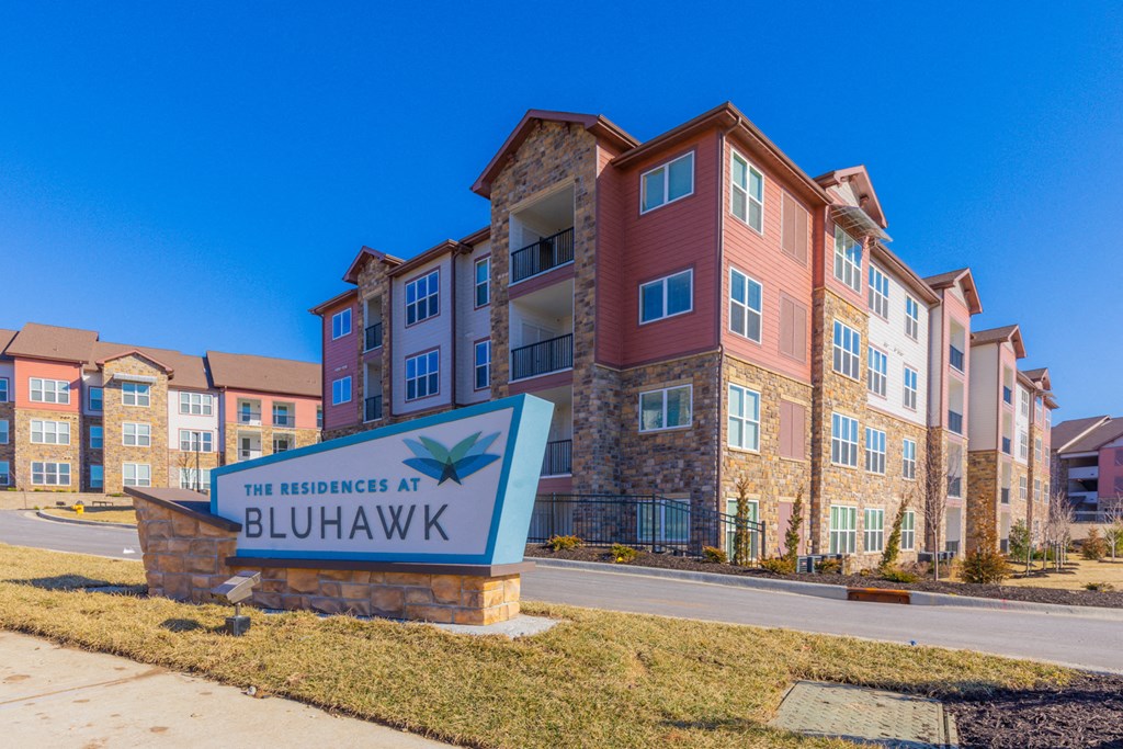 Property Exterior at The Residences at Bluhawk Apartments, Overland Park, KS, 66085