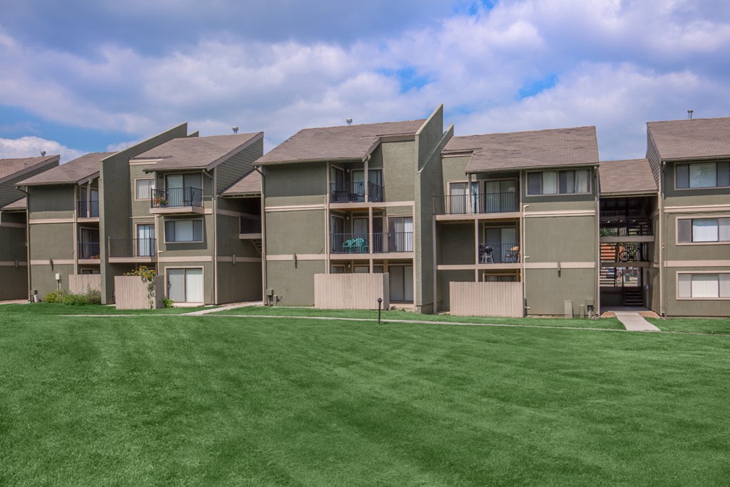 Exterior View of Buildings at Bremerton Park, Prairie Village, Kansas