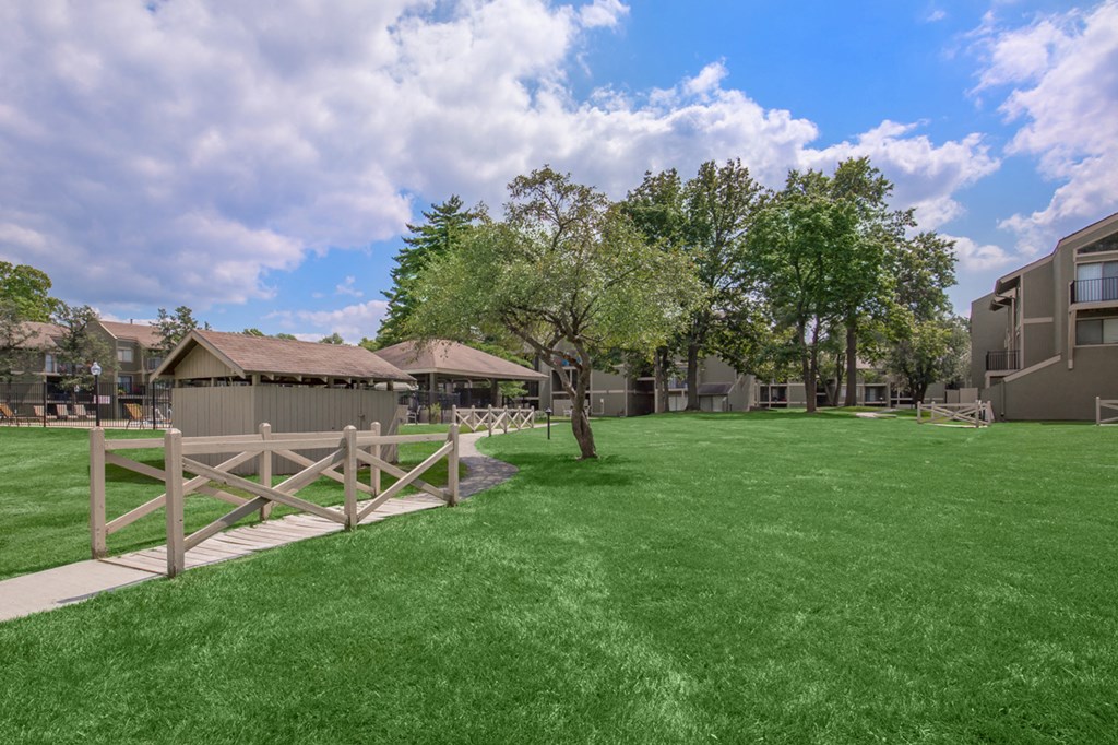 Green Spaces With Mature Trees at Bremerton Park, Prairie Village, Kansas