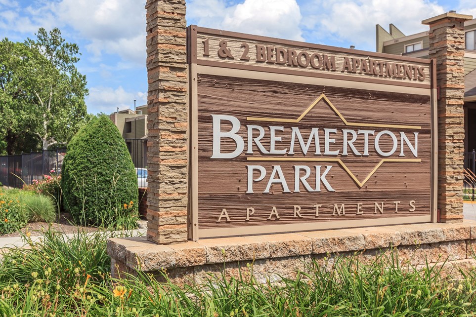 Property Signage at Bremerton Park Apartment Homes , Prairie Village, 66204