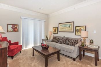 Spacious Living Room at Somerset Oaks, Olathe, KS, 66062