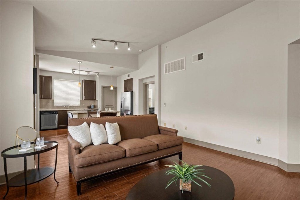 Living Room at Cypress at Lewisville Apartment Homes, Lewisville Texas