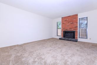 Carpeted Living Area at Fiesta Square, Overland Park, 66212
