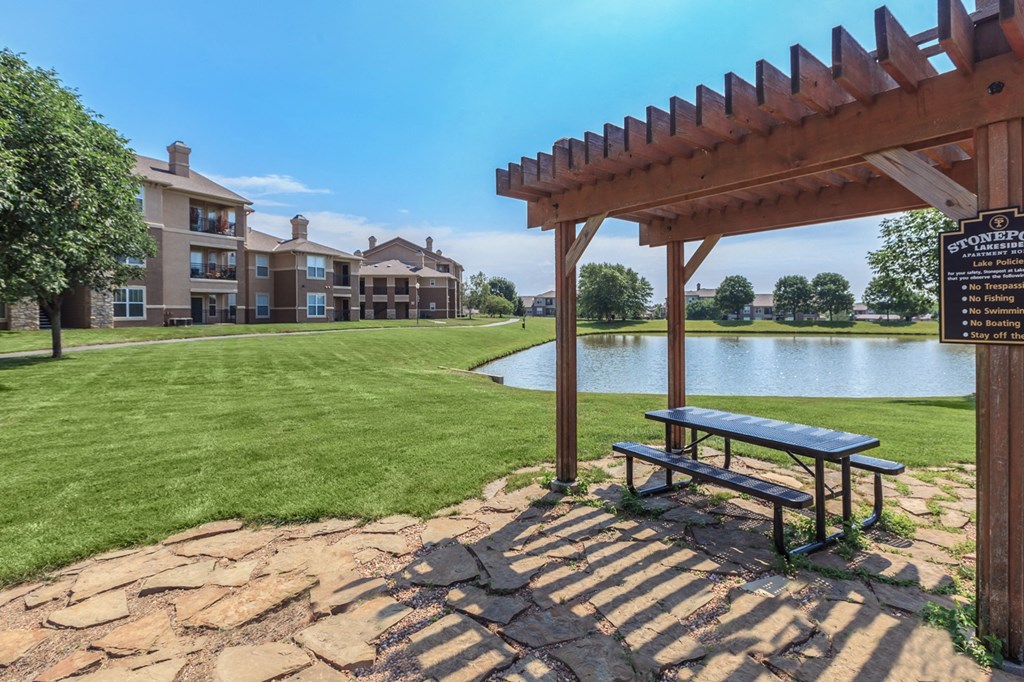 Gazebo at Stonepost Lakeside, Olathe, KS, 66062