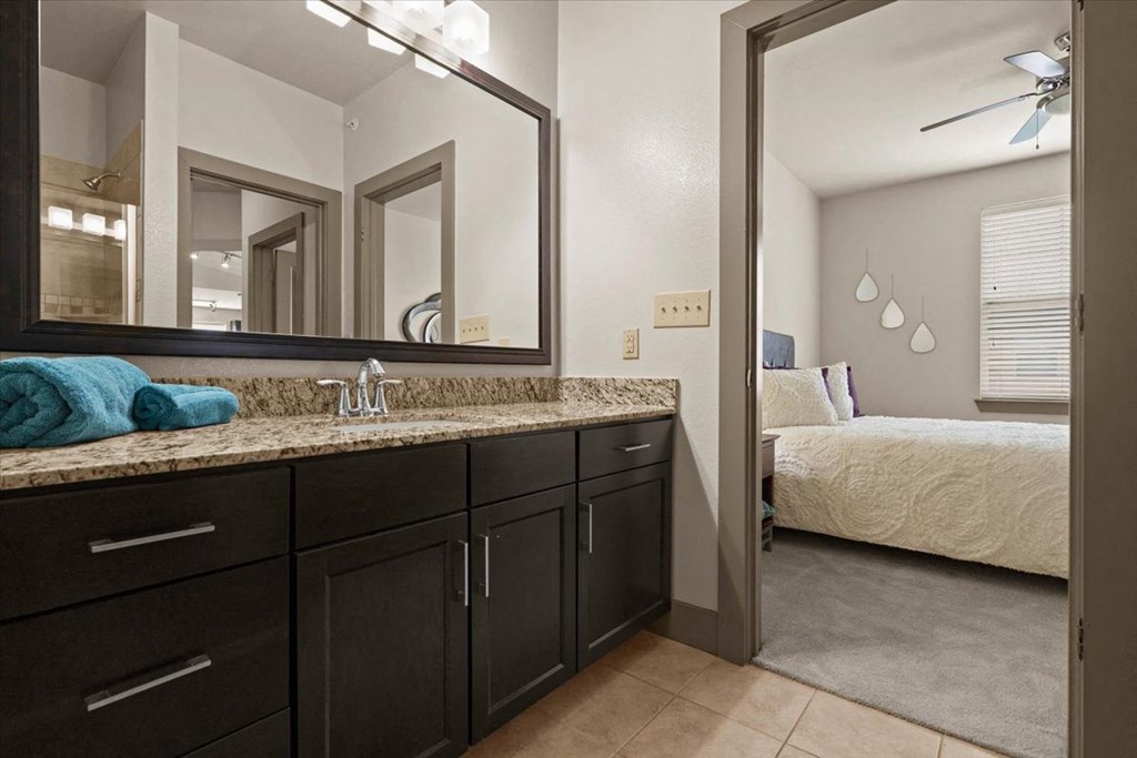 Large Bathroom at Cypress at Lewisville Apartment Homes, Lewisville, 75067