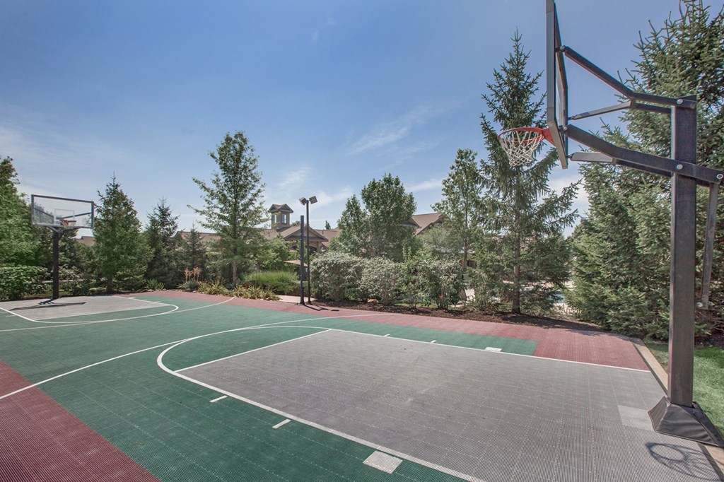 Basketball Court at Stonepost Ranch, Kansas, 66221