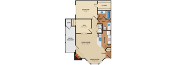 1 bedroom, 1 bathroom  at Pear Ridge, Dallas