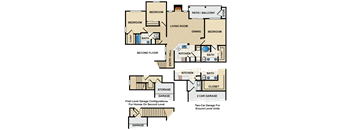 3 bedroom, 2 bathroom at Crescent Apartments, Kansas , 66219