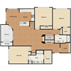 3 bedroom, 3 bathroom