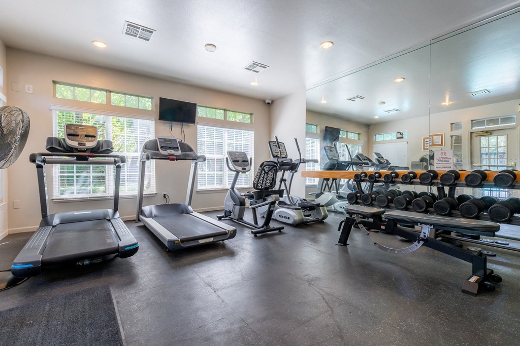 Cardio Machines at Crowne Chase Apartment Homes, Kansas, 66210