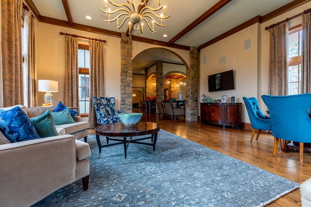 Modern Clubhouse at Avignon Apartment Homes, Olathe, Kansas