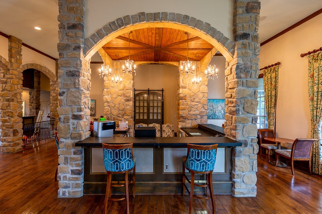 Coffee Bar Lounge at Avignon Apartment Homes, Olathe, Kansas