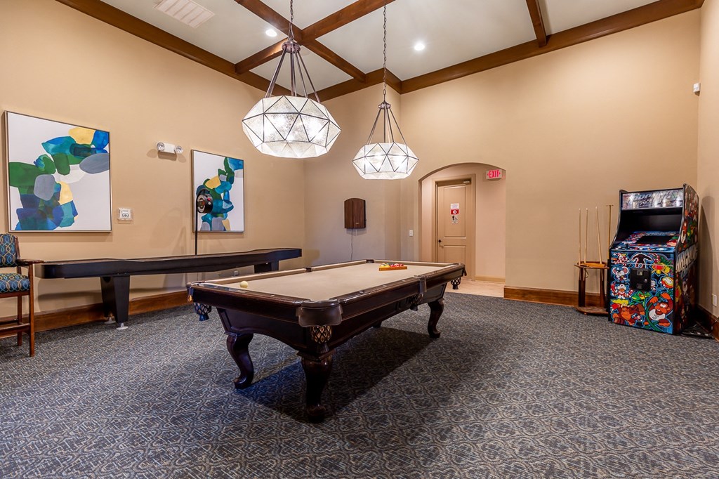 Billiards Table at Avignon Apartment Homes, Kansas