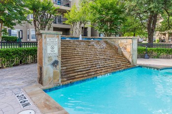 Water Feature at swimming pool that is located behind the clubhouse - Photo Gallery 4