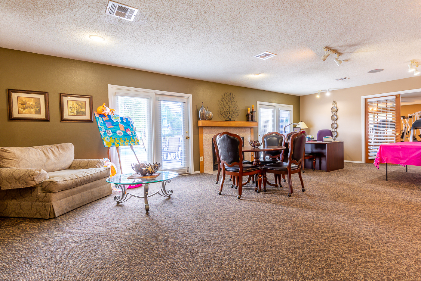 Clubhouse at Bristol Pointe Apartments, Olathe, Kansas