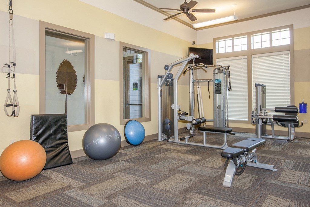 Fitness Center at Cypress at Lewisville Apartment Homes, Texas