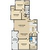 3 bedroom, 2 bathroom