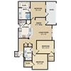 3 bedroom, 2 bathroom