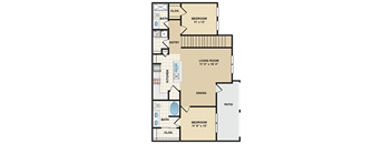 2 bedroom, 2 bathroom  at Stonepost Ranch, Overland Park, KS