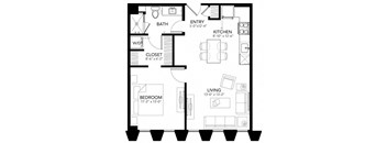 A1 Floorplan Diagram