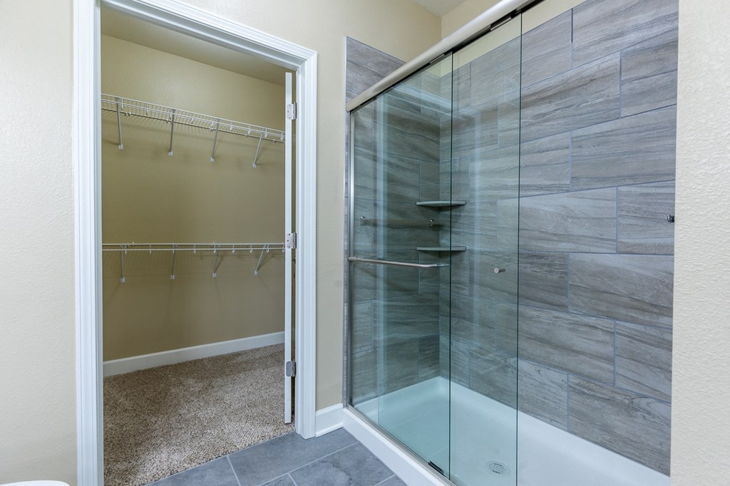 Large Closet at The Residences at Bluhawk Apartments, Overland Park