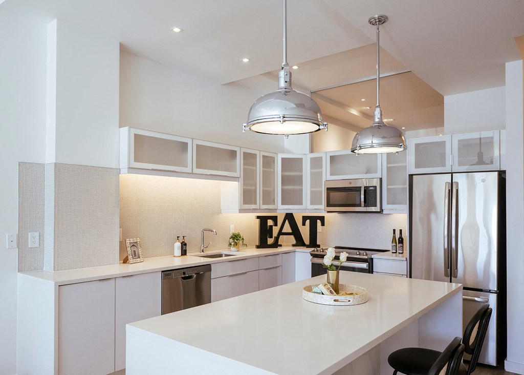 Spacious Kitchen at Sky On Main Apartments, Missouri City