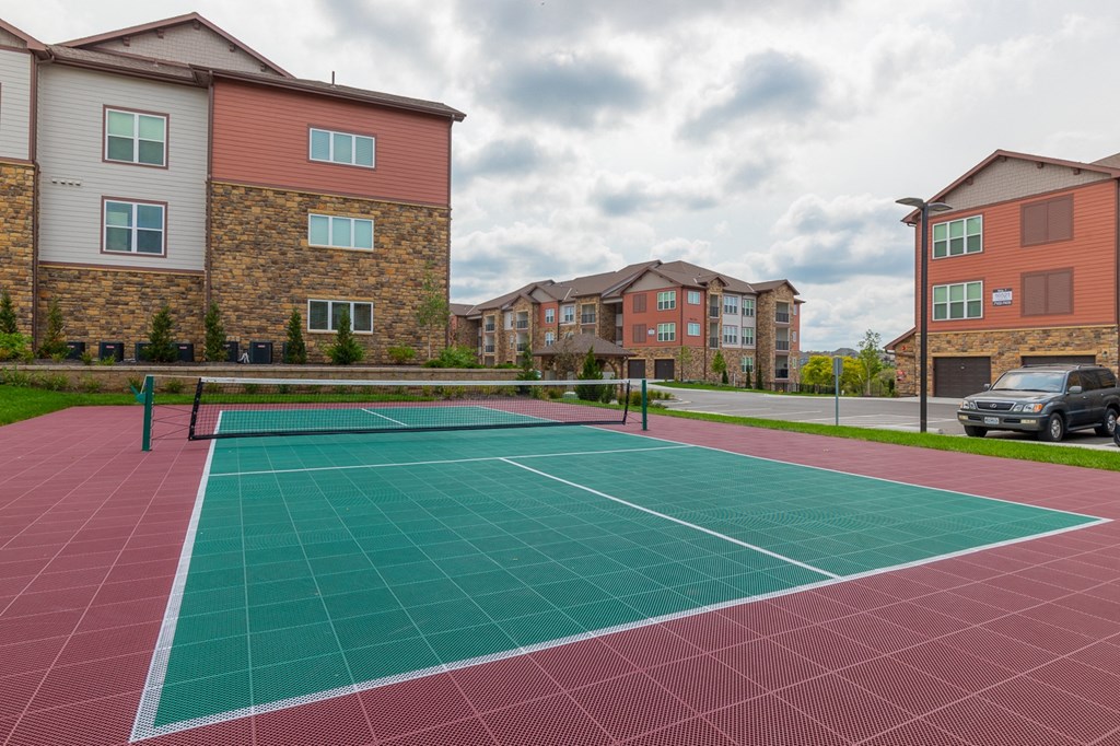 Sport Court at The Residences at Bluhawk Apartments, Kansas, 66085