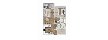 The Fitzpatrick - A Floor Plan Image