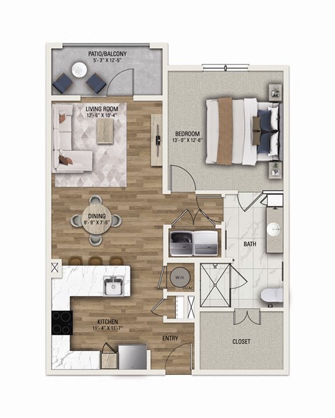 The Fitzpatrick - B Floor Plan Image