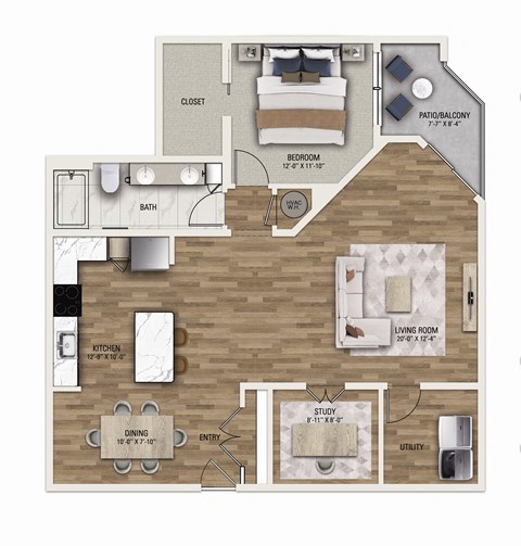 The Chauncey Floor Plan Image