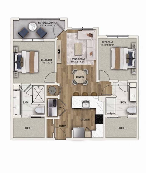 The Edwin - A Floor Plan Image