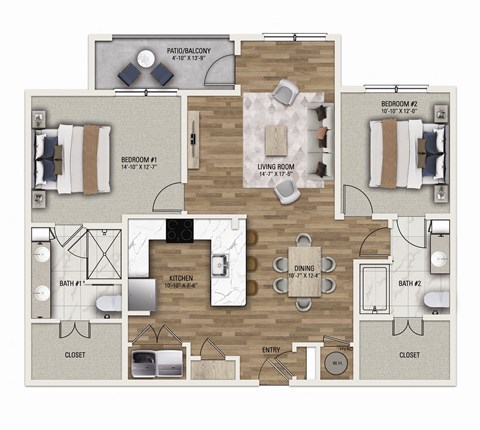 The Gateway Floor Plan Image
