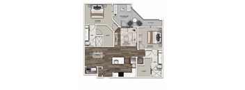 The Nelle - A Floor Plan Image