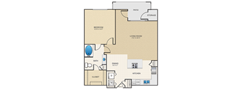 a floor plan of a home