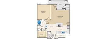 a floor plan of a home