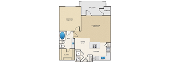 a floor plan of a home