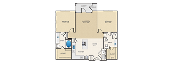 a floor plan of a home
