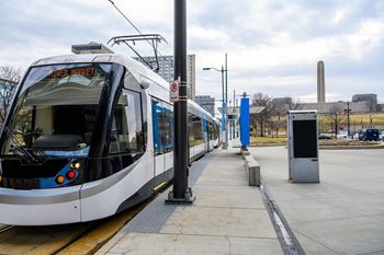 Dedicated KC Streetcar Stop
