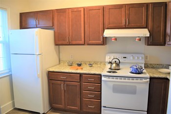 Kitchens With Windows Allowing In Great Natural Lighting Image of a Colonial Village West Kitchen | Arlington Apartments | Affordable Apartments - Photo Gallery 3