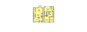 3 bedroom 2.5 bath townhouse