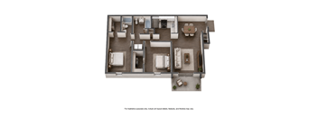 2 bedroom, 2 bathroom apartment for rent in Savannah