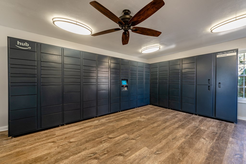 On Demand Package Lockers