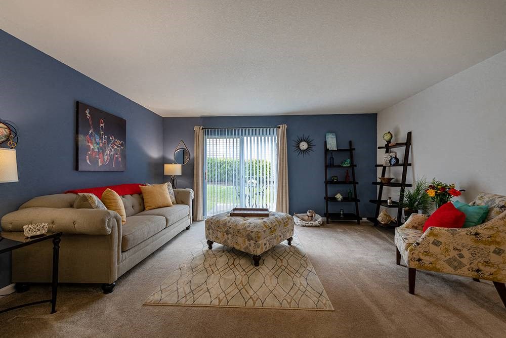 Living Room with Patio