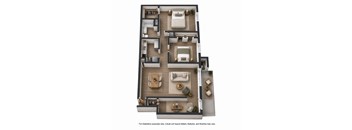 2 Bedroom, 1 Bathroom apartment for rent near Rosemont Road in Virginia Beach VA