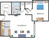 Renovated 1 Bedroom 04 Tier