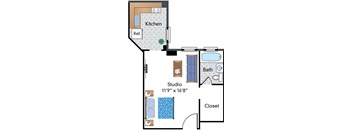 Studio Apt 110