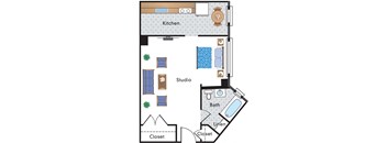 Renovated Studio 07 Tier
